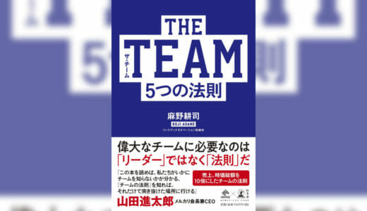 THE TEAM 5つの法則 - 麻野耕司 著